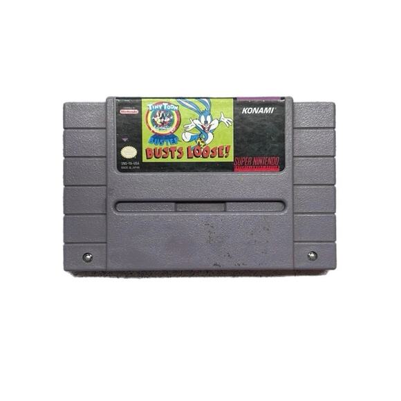 Super Nintendo Tiny Toon Buster Busts Loose - Picture 4 of 4